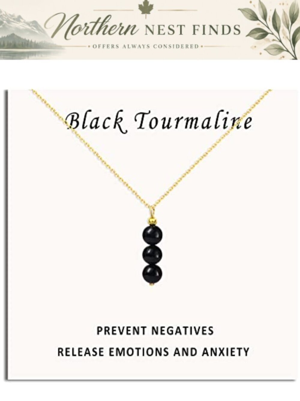 14k Plated Gold Birthstone Necklace